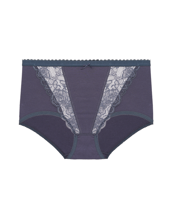 תחתון כותנה מקסי - BLUE DENIM
