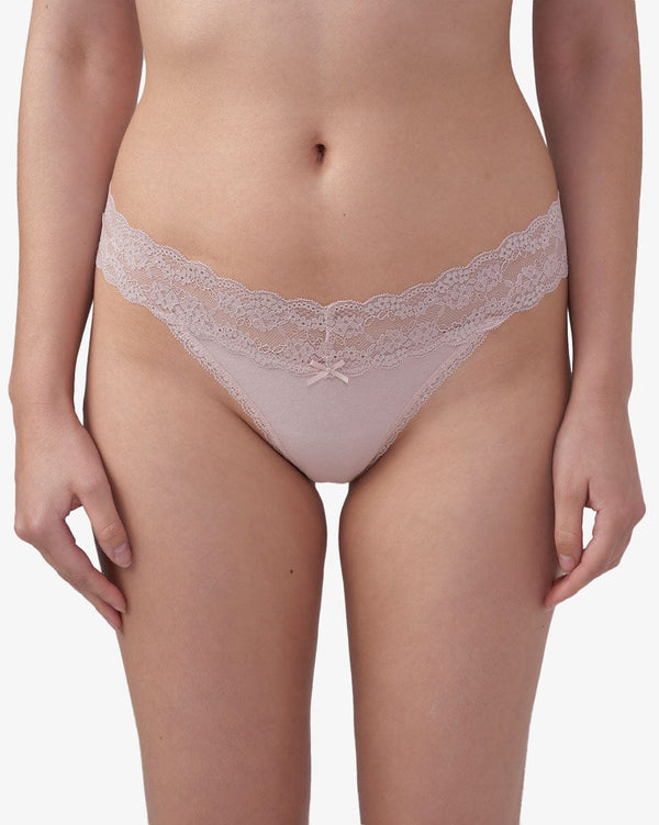 תחתון כותנה חוטיני - POWDER – תמונה 1