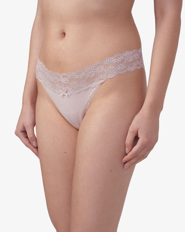 תחתון כותנה חוטיני - POWDER – תמונה 2