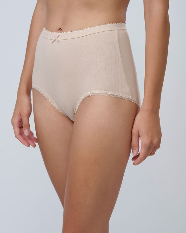 תחתון כותנה מקסי - NATURAL – תמונה 2