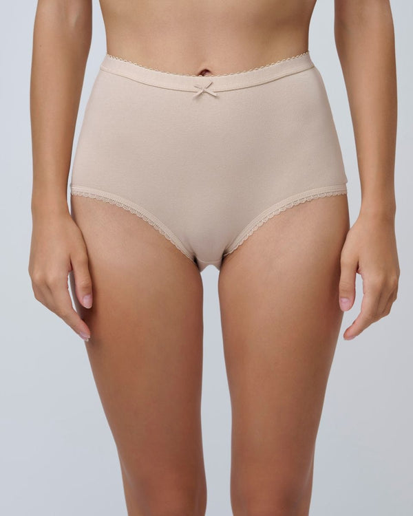 תחתון כותנה מקסי - NATURAL – תמונה 1