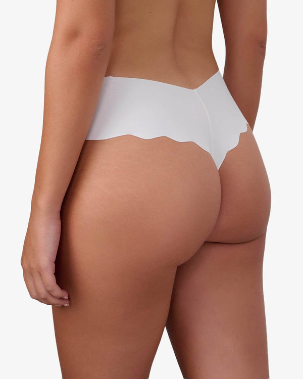 תחתון NO SHOW חוטיני - WHITE – תמונה 3