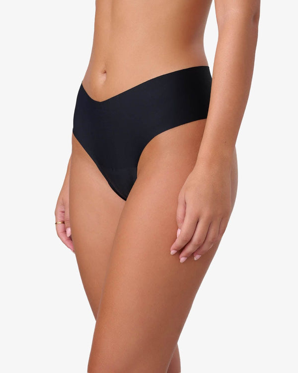 תחתון NO SHOW חוטיני - BLACK – תמונה 2