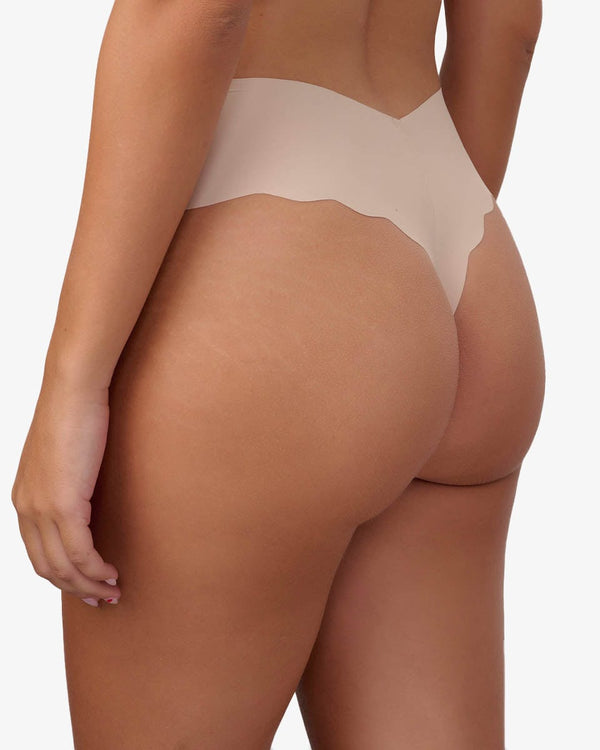 תחתון NO SHOW חוטיני - NUDE – תמונה 3