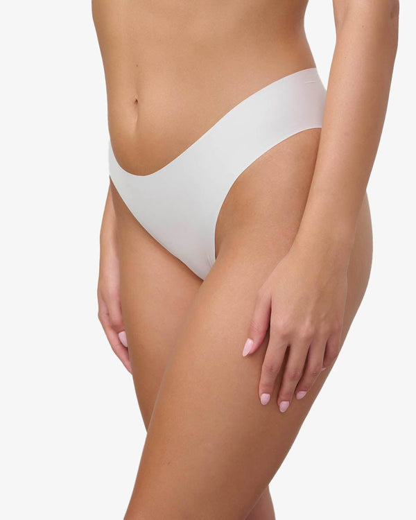 תחתוני no show ביקיני - WHITE – תמונה 2