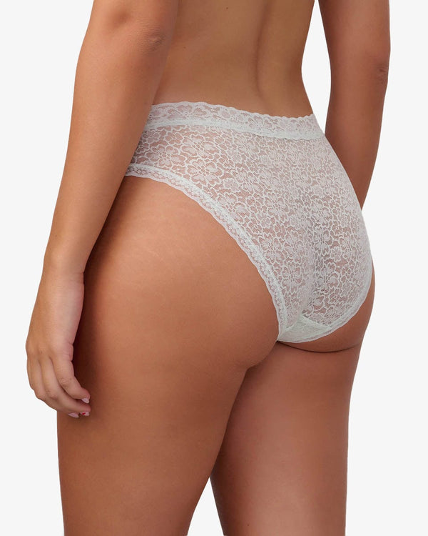 תחתון  תחרה ביקיני - SMOKED GREEN – תמונה 3