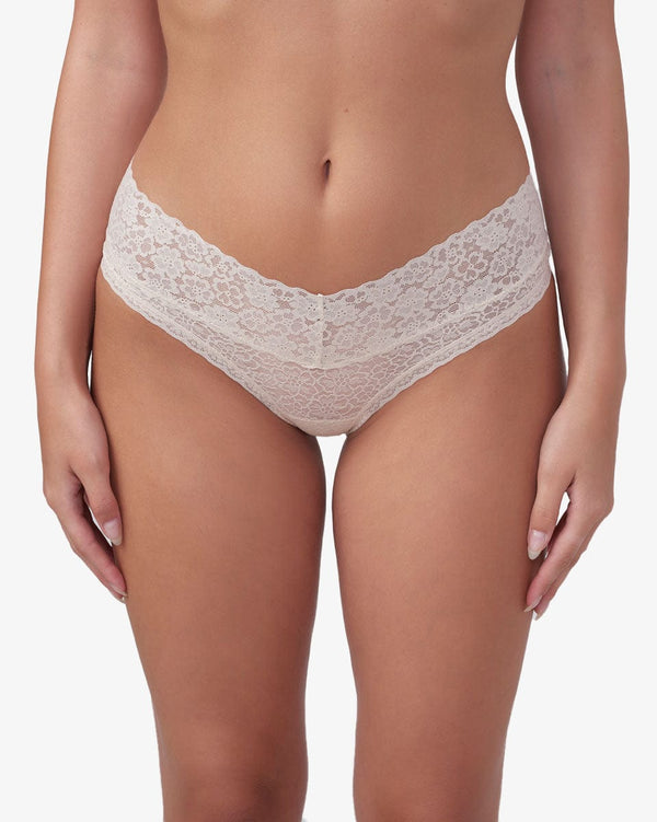 תחתון  תחרה צ'יקי - OATMEAL – תמונה 1