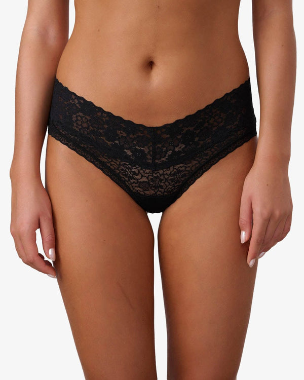 תחתון  תחרה צ'יקי - BLACK – תמונה 1