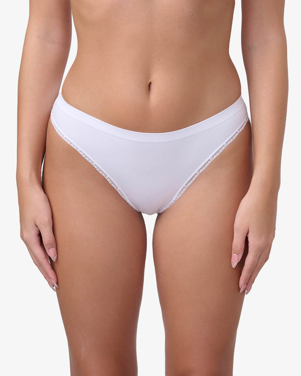 תחתון  סימלס ברזילאי - WHITE – תמונה 1