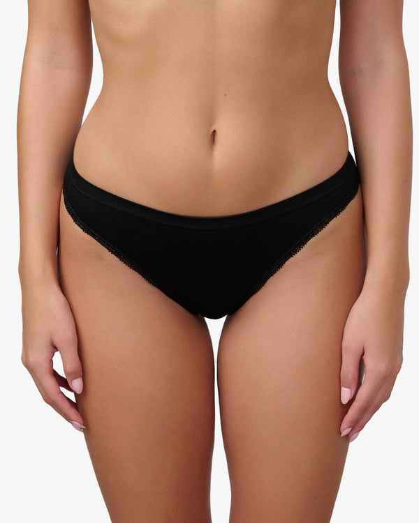 תחתון  סימלס ברזילאי - BLACK – תמונה 1