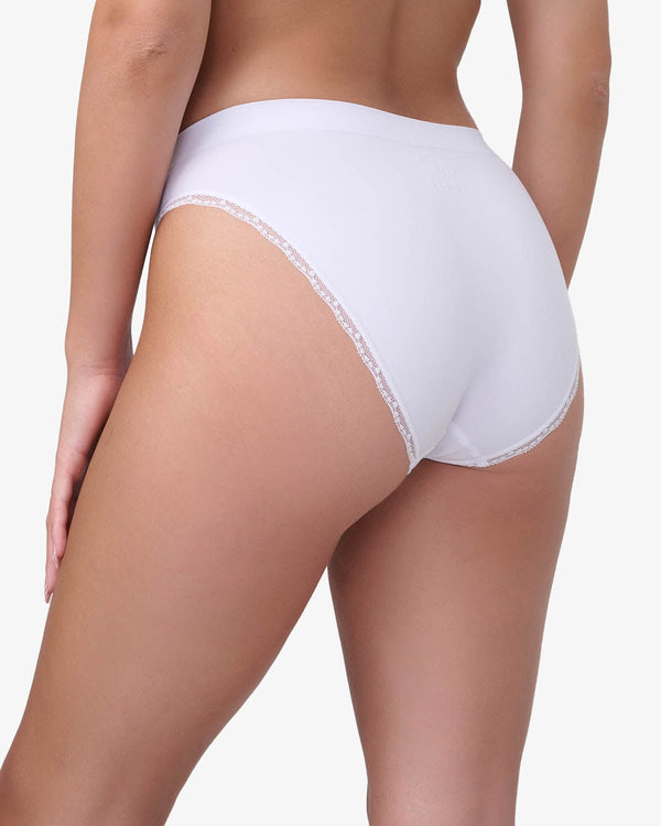 תחתון סימלס ביקיני - WHITE – תמונה 3