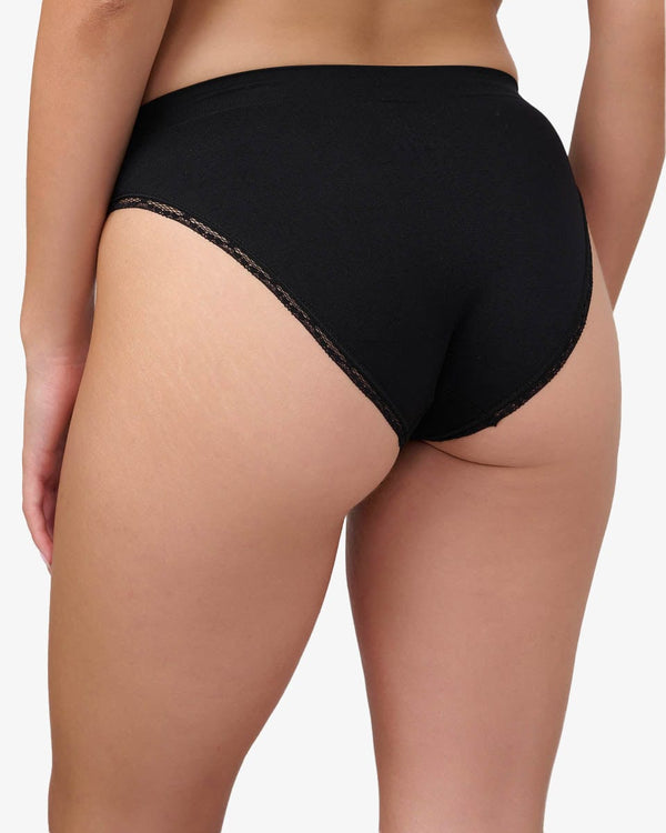 תחתון סימלס ביקיני - BLACK – תמונה 3