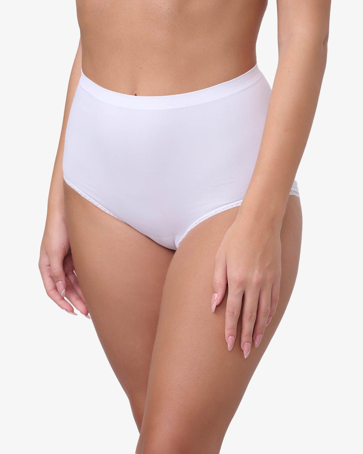 תחתון  סימלס מקסי - WHITE – תמונה 2