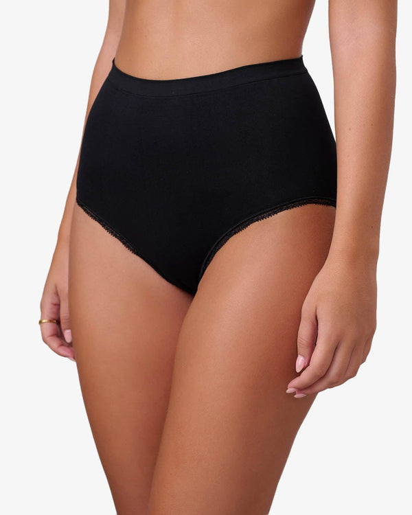 תחתון  סימלס מקסי - BLACK – תמונה 2