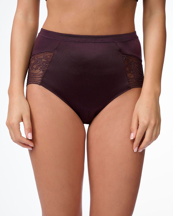 תחתון מקסי  סרט תחרה ישר