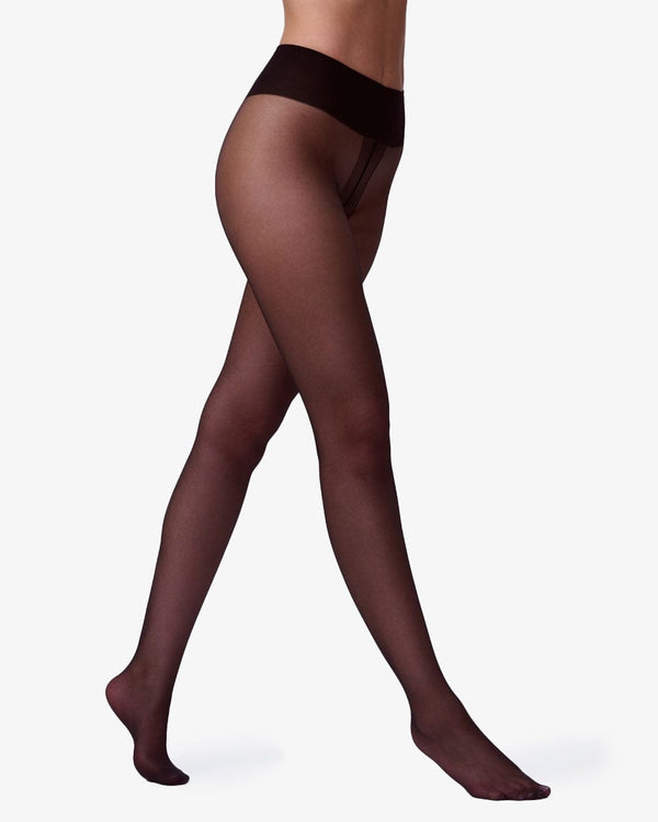 גרבון עם מותן נמוך וחגורה רחבה