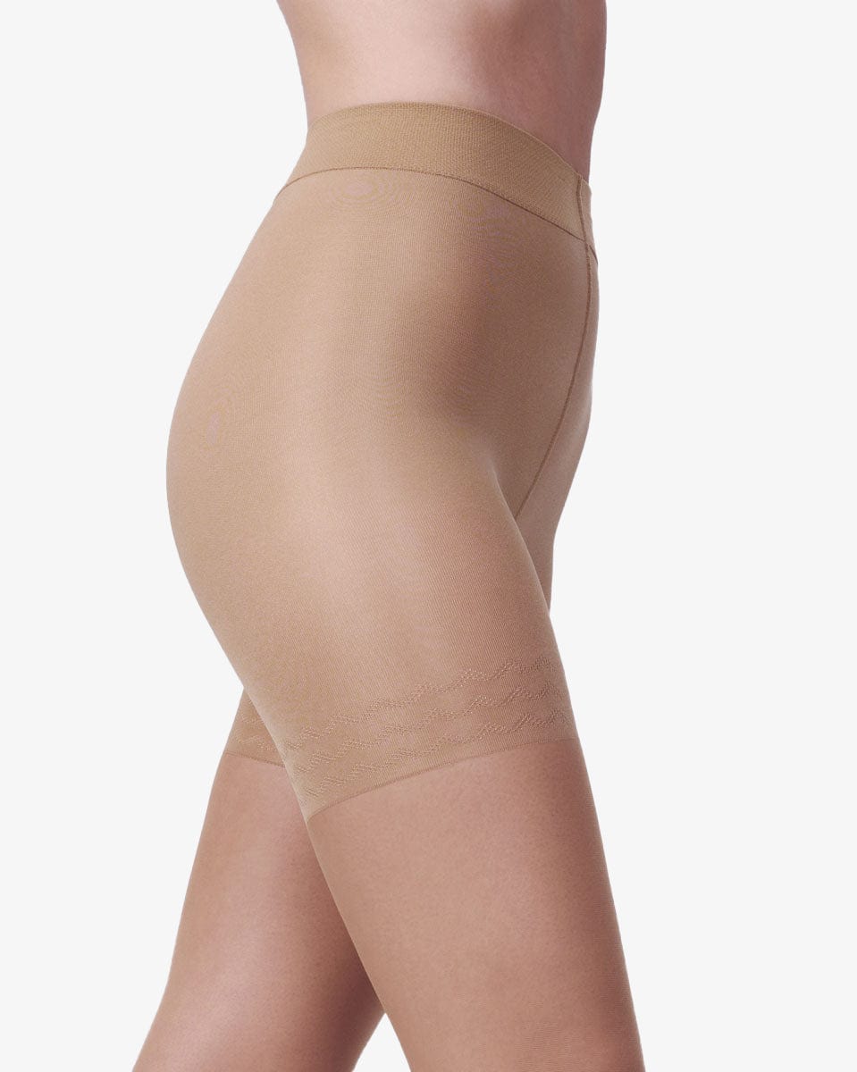 גרבונים שקופים עם מכנסונים מחטבים 20 דנייר