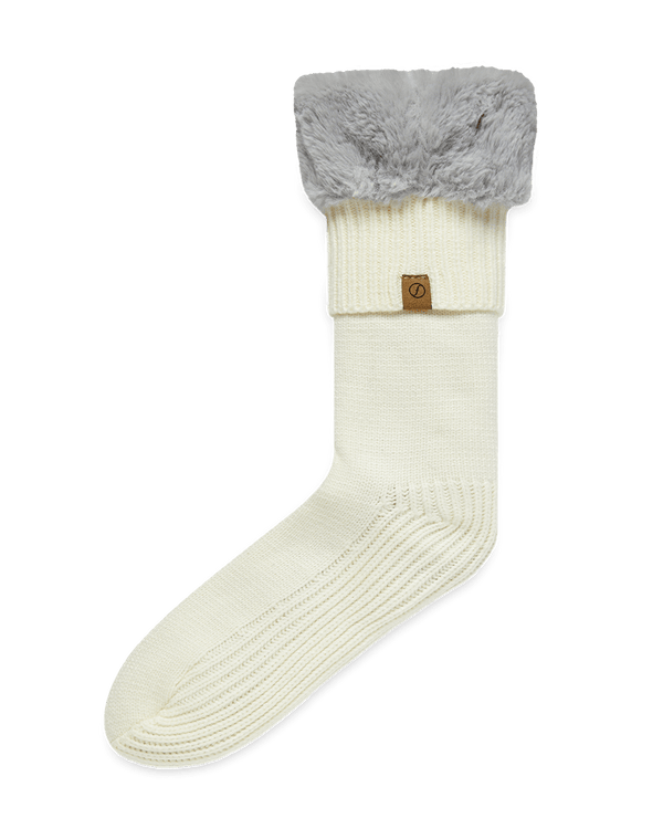 זוג גרבי בית עבות בשילוב פרווה פנימית