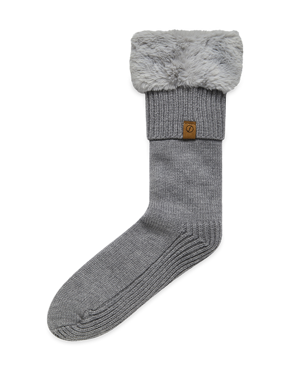 זוג גרבי בית עבות בשילוב פרווה פנימית