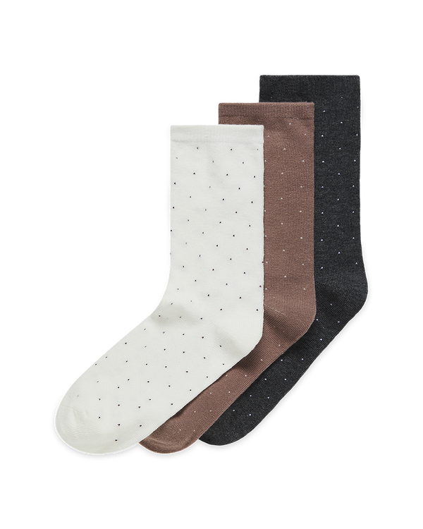 3 זוגות גרביים באורך קלאסי