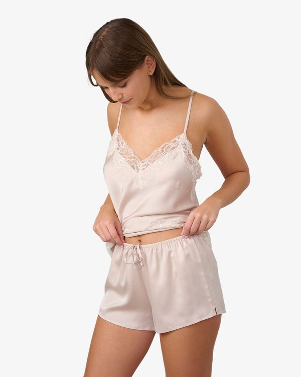 בייבי דול סאטן בשילוב תחרה - OUTMEAL – תמונה 2