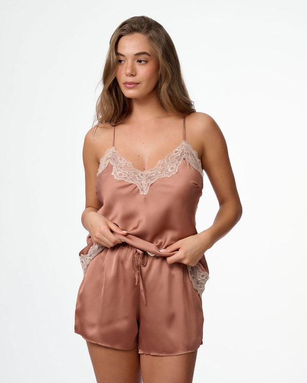 בייבי דול סאטן בשילוב תחרה