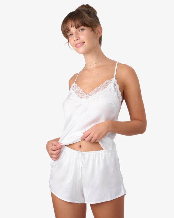 בייבי דול סאטן בשילוב תחרה - IVORY – תמונה 2