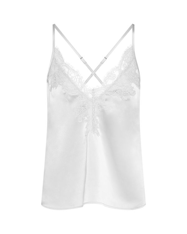 סט בייבי דול סאטן בשילוב תחרה עשירה - IVORY