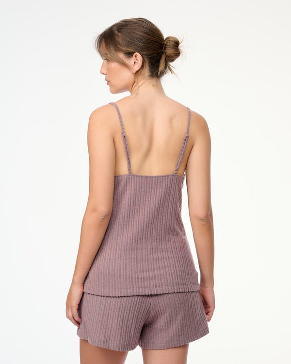 סט בייב דול ריב ותחרה  2 חלקים גופייה ומכנסון - ULTRA VILOET