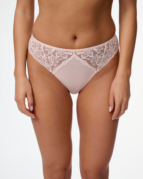 תחתון ביקיני מתחרה פרחונית בשילוב מיקרו