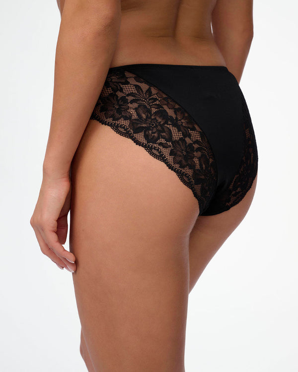 תחתון ביקיני מתחרה פרחונית בשילוב מיקרו