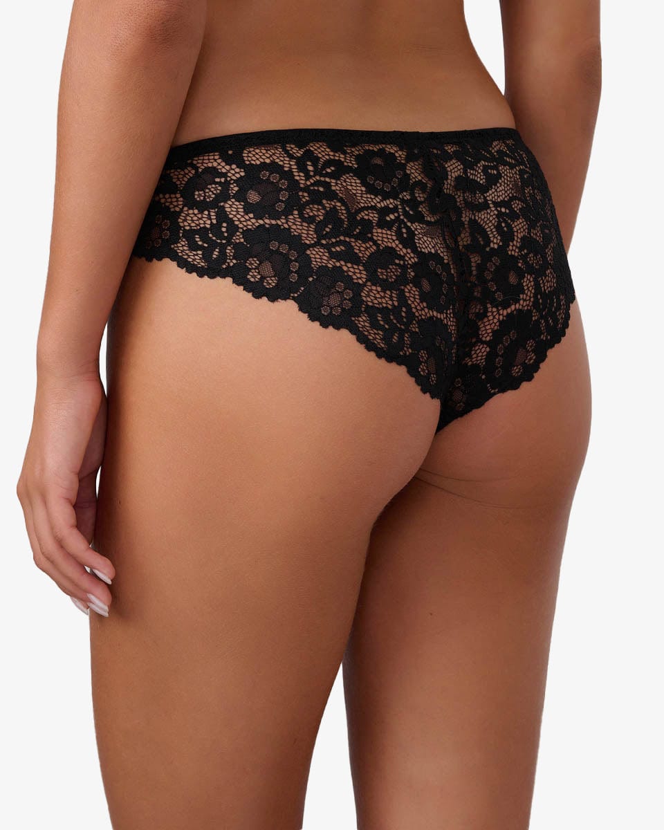 תחתון ברזילאי - BLACK – תמונה 3