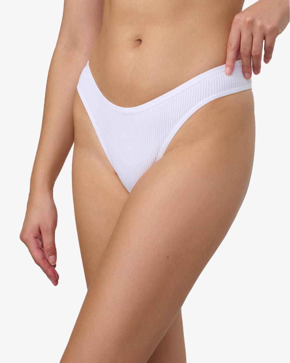 תחתון ברזילאי - WHITE – תמונה 2