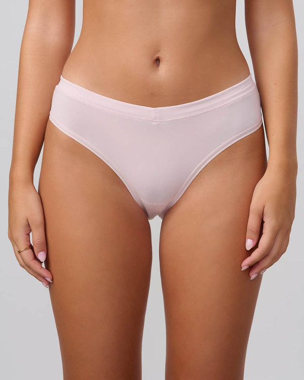 תחתון ברזילאי גזרה גבוהה - PINK – תמונה 1