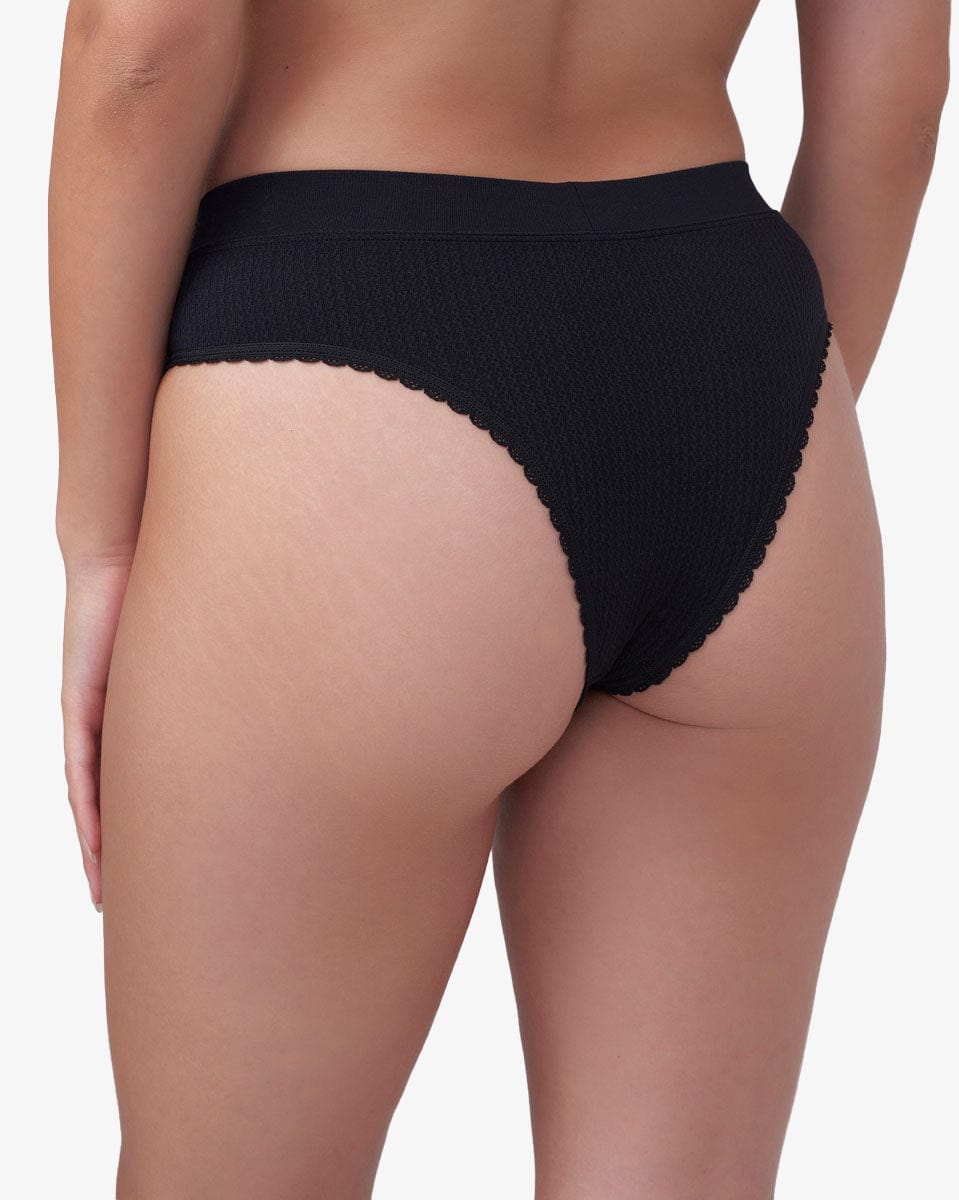 תחתון ברזילאי - BLACK – תמונה 3