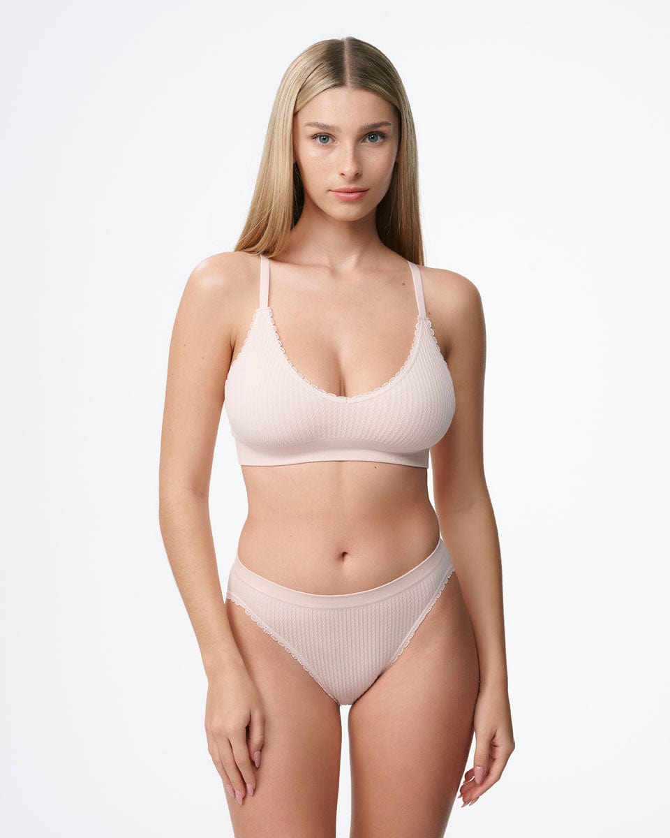 תחתון ביקיני - PALE PINK – תמונה 4