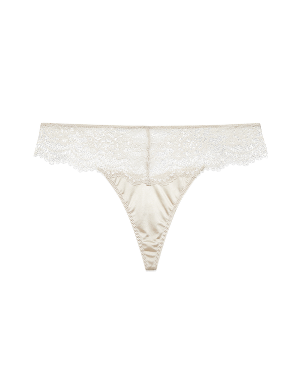 תחתון מיקרו ותחרה גבוה בגזרת חוטיני