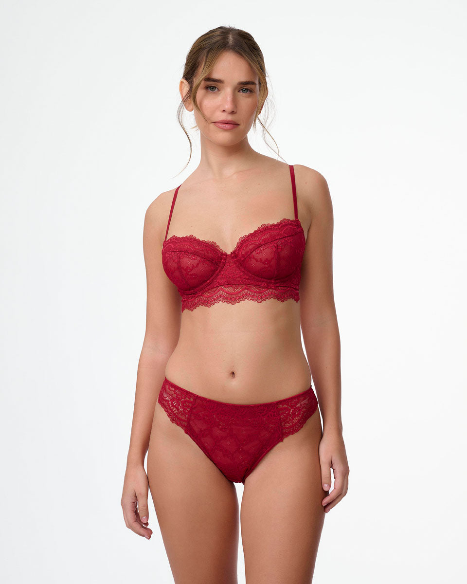 תחתון ביקיני תחרה רומנטית