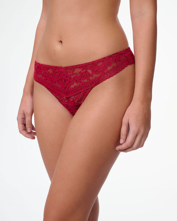 תחתון חוטיני תחרה - RUBY RED