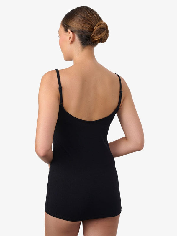 גופיית ספגטי בייסיק - BLACK – תמונה 3