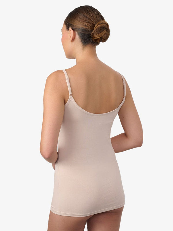 גופיית ספגטי בייסיק - NUDE – תמונה 3