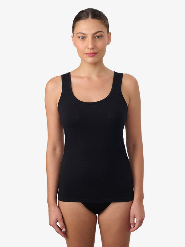 גופייה בייסיק - BLACK – תמונה 1