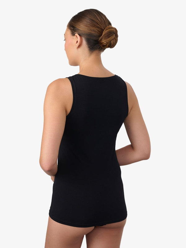 גופייה בייסיק - BLACK – תמונה 4