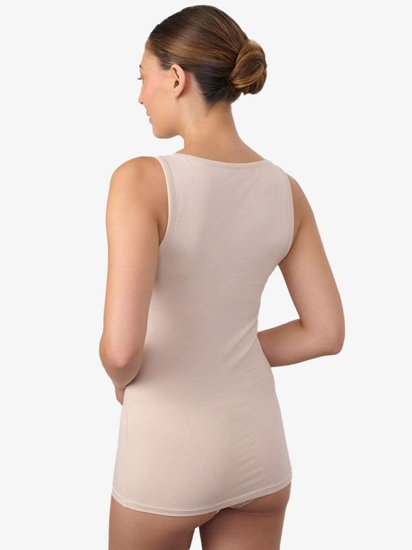 גופיית V בשילוב תחרה - NUDE – תמונה 3