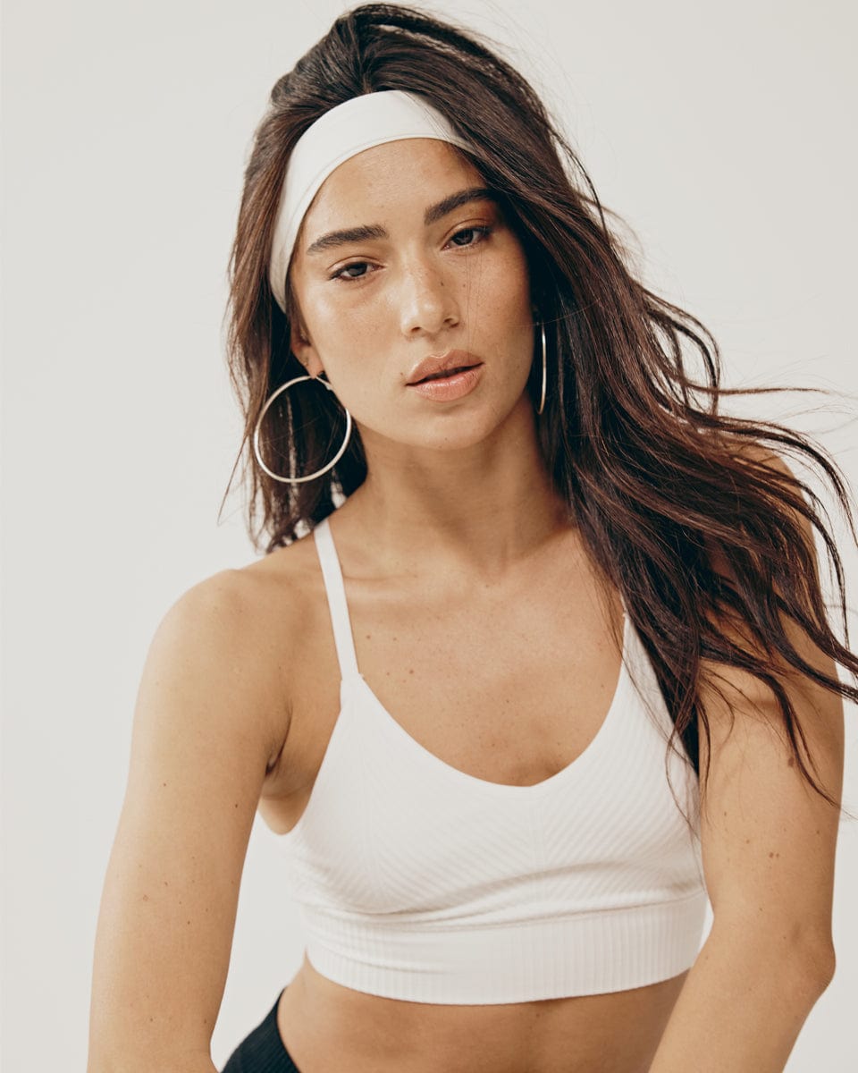 ברלט ריב אלכסוני סימלס - WHITE – תמונה 5