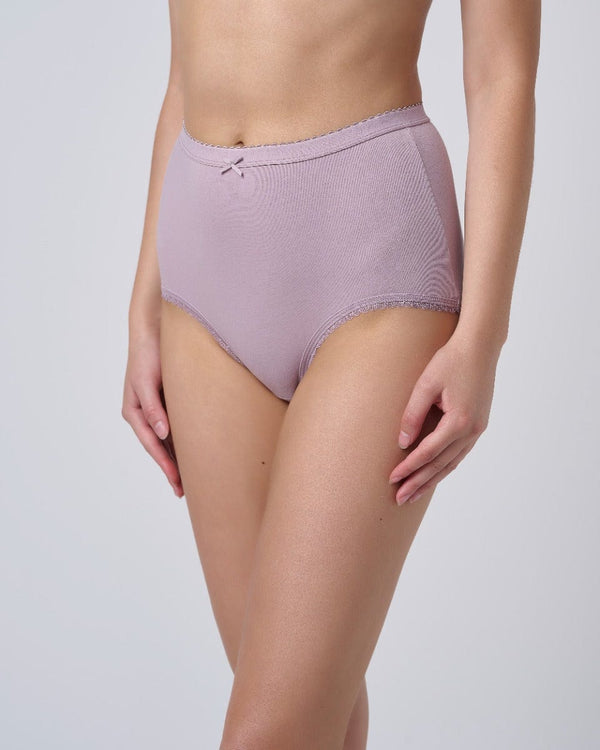 תחתון כותנה מקסי - LILAC – תמונה 2