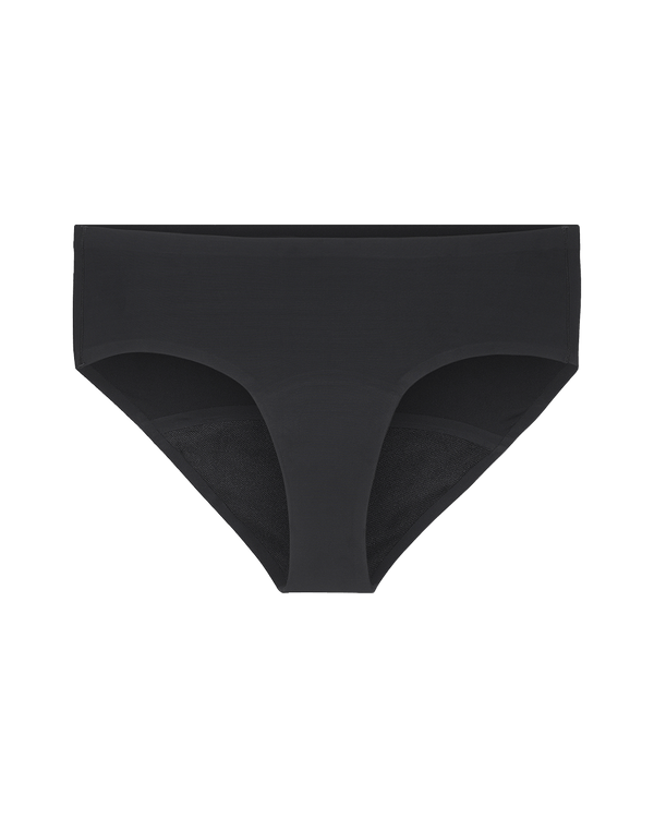 תחתון מחזור מידי מיקרופייבר ספיגה גבוהה - BLACK – תמונה 5