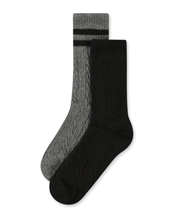 זוגות גרבי חורף צמות - MIX – תמונה 1