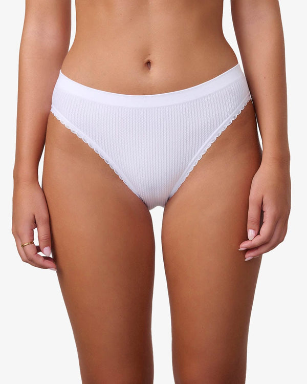 תחתון ביקיני - WHITE – תמונה 1