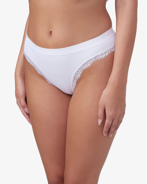 תחתון ברזילאי - WHITE – תמונה 2